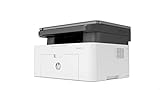 HP Laser 135ag Laser-Multifunktionsdrucker (Laserdrucker, Kopierer, Scanner, USB),Schwarz/Weiß 3-in-1