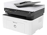 HP Laser 137fnw Laser-Multifunktionsdrucker (Laserdrucker, Kopierer, Scanner, Fax, WLAN)