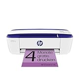 HP DeskJet 3760 Multifunktionsdrucker 4 Monate gratis drucken mit HP Instant Ink inklusive, Drucken,…