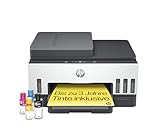HP Smart Tank 7605 4-in-1 Multifunktionsdrucker (WLAN; Duplex; ADF) – 3 Jahre Tinte inklusive, 3 Jahre…