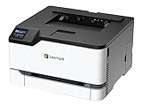 Lexmark C3326dw Laserdrucker Farbe mit Ethernet, mobilgerätefreundlich (WLAN, LAN, bis zu 24 S./Min.,…