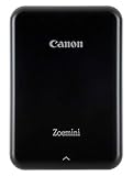 Canon Zoemini Mini Fotodrucker (Mini Fotodrucker, Bluetooth, 5 x 7,5cm Fotos, Akku, ZINK Druck tintenfrei,…