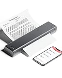 Phomemo Portable Drucker, M08F Bluetooth Mobile Tragbarer Drucker A4 unterstützen 210x297mm A4 Thermopapier,…
