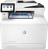 HP LaserJet Enterprise M480f Multifunktions-Farblaserdrucker (Drucker, Scanner, Kopierer, Fax, LAN,…