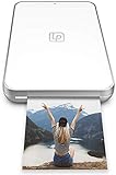 Lifeprint Ultraslim 2x3 Foto- und Video-Drucker für iPhone und Android, Weiß (LP007-3)