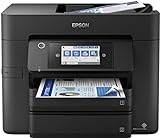 Epson Workforce Pro WF-4830DTWF 4-in-1 Business Tinten-Multifunktionsgerät (Druck, Scan, Kopie, Fax,…