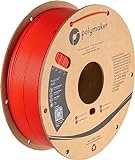 Polymaker PE01004 PolyLite Filament ABS geruchsarm 1.75mm 1000g Rot 1St.